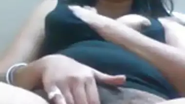 Indian Girl Self-Recording & Playing With Her Hairy Pussy