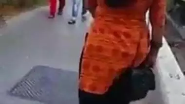 Indian Girl Walking In Slowmotion