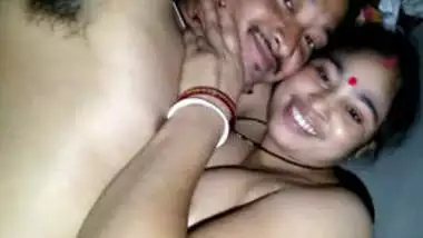 Desi Couple Happy At Night