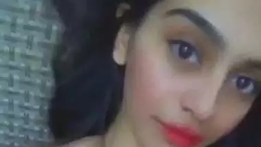 Cute Indian girl naked tease