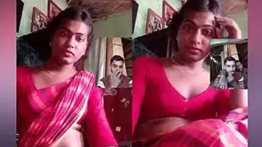 Village Aunty Live Navel show saree, Hot