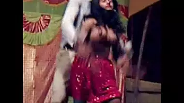 Nude Girl Performing For Bhojpuri Recording Dance