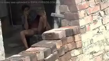 Nepali girl fingering outside during phone sex