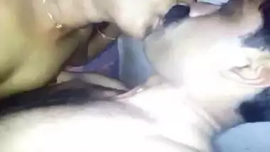 Indian couple sucking and fucking