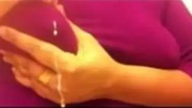 Big boobs Telugu South Indian chachi lactating milk doodh for nephew