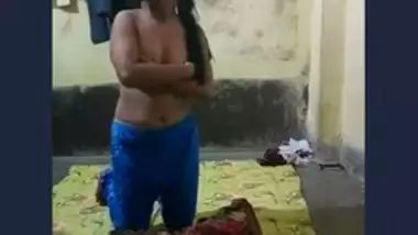 Desi couple romance in room