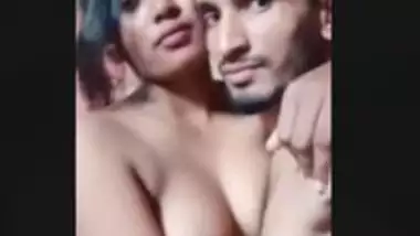 DESI COUPLE HAVING FUN OUTDOOR