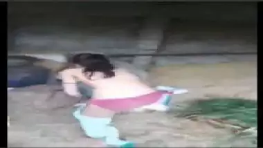 Sexy Village Girl Caught Having Fun