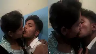 Lovely Indian student kisses her sex partner who touches her XXX parts