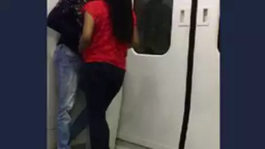 Lovers Romance in train