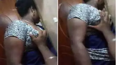 Indian man touches wife's XXX crotch hoping to lure woman into sex