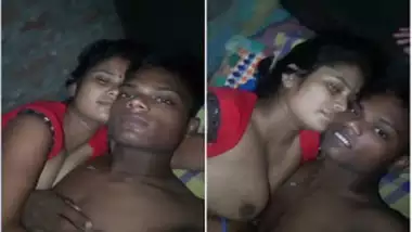 Indian lovers cuddle in bed before boy gets access to teen's XXX nipple