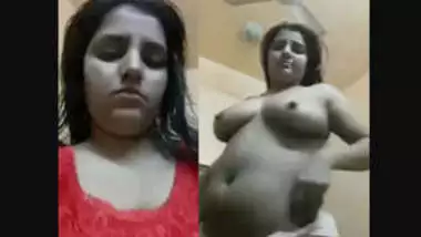 Desi Village girl showing her boobs and fingering pussy