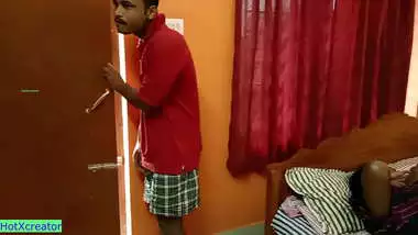 Indian beautiful innocent Bhabhi getting fucked by thief !! Housewife sex