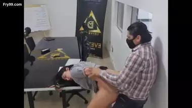 couple fucking in office