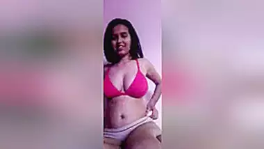 Sexy Indian Girl Sanjana Shows Her Boobs On Video Call Part 9