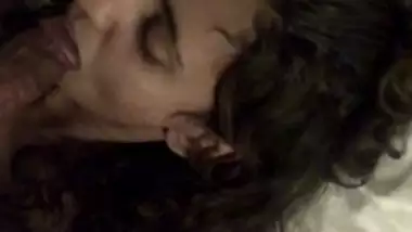 Sexy Curly Haired Bangalore Girl Gives the Best Blowjob Ever