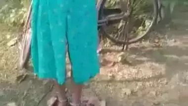 Desi girl outdoor fun