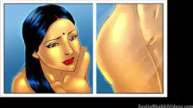 Big-boobied Desi Bhabhi XXX masturbation with water jet in comic porn