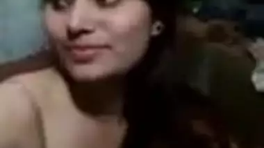 Sexy﻿﻿﻿ Desi Girl Showing Her Big Boobs and Wet Pussy