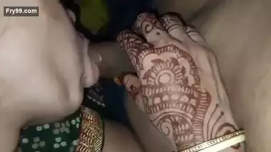 Newly married bhabhi blowjob