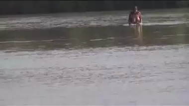 Big Boob Indian In River Bath - Movies....