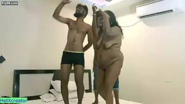 Indian hot naked dance and after party threesome sex!! Hindi sex