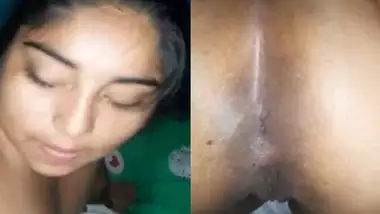 Fucking virgin asshole of chubby girl