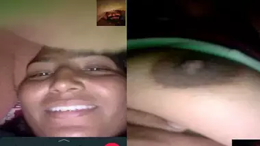 Cheating desi wife video call sex chat boob show