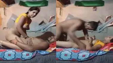 Village bhabhi sex riding dick and missionary sex