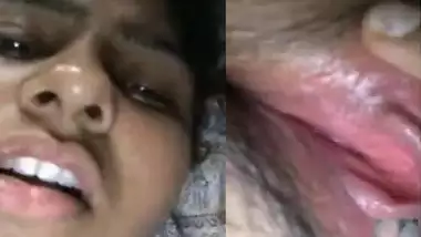 Horny GF Indian pussy exposed on live video call