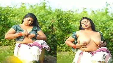 Mallu model topless big boobs viral video shoot