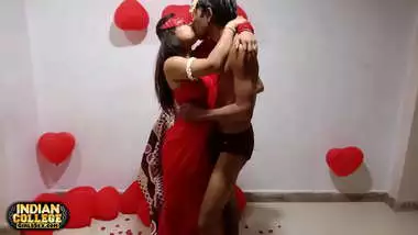 Loving Indian Couple Celebrating Valentines Day With Amazing Hot Sex