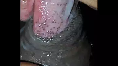 TWife sucking cock with cum